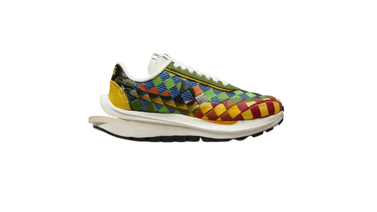 Jean Paul Gaultier x Sacai x Nike Vaporwaffle Woven "Green Gusto"