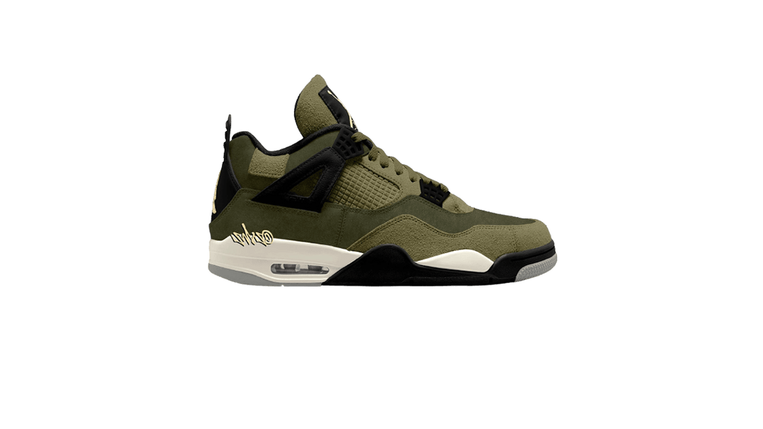 Nike Air Jordan 4 "Olive Canvas"