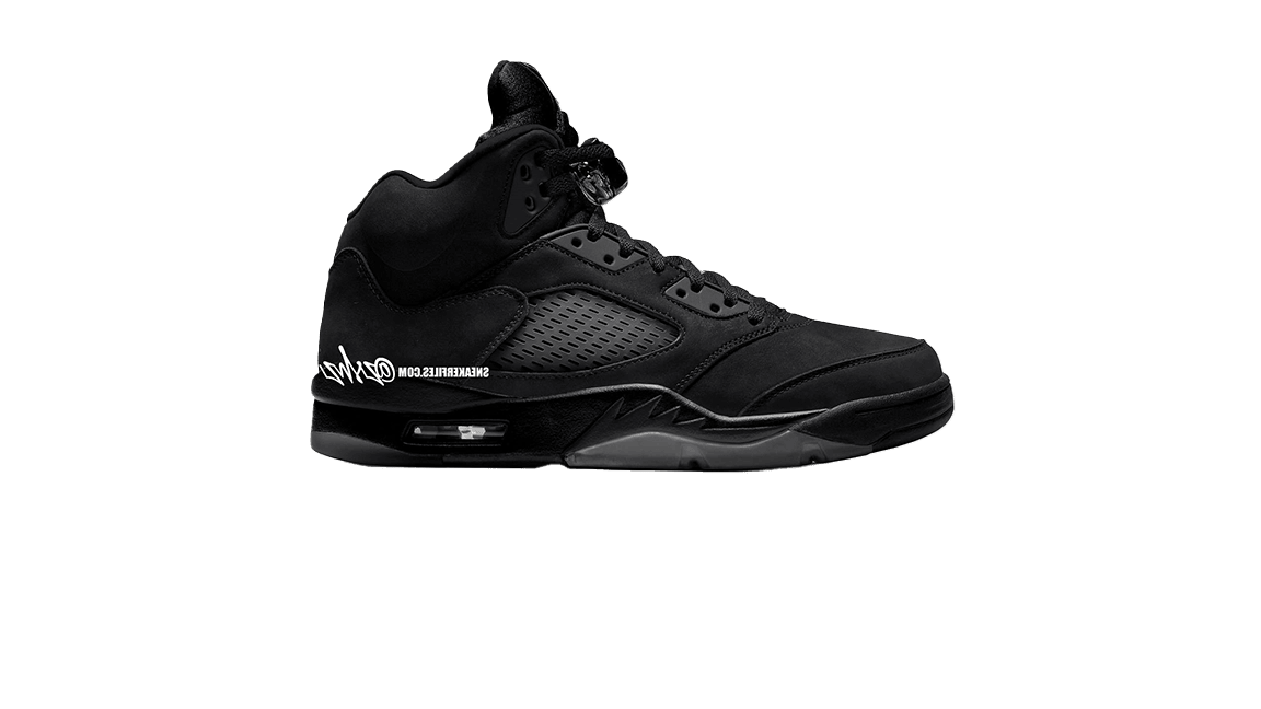 Air jordan 5 orders all black