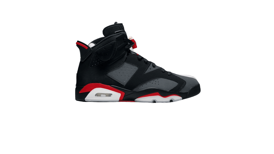 Black red jordan 6 shop