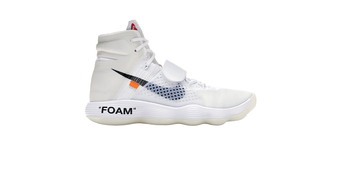 Nike React Hyperdunk 2017 Flyknit Off White Forty Four Sneaker