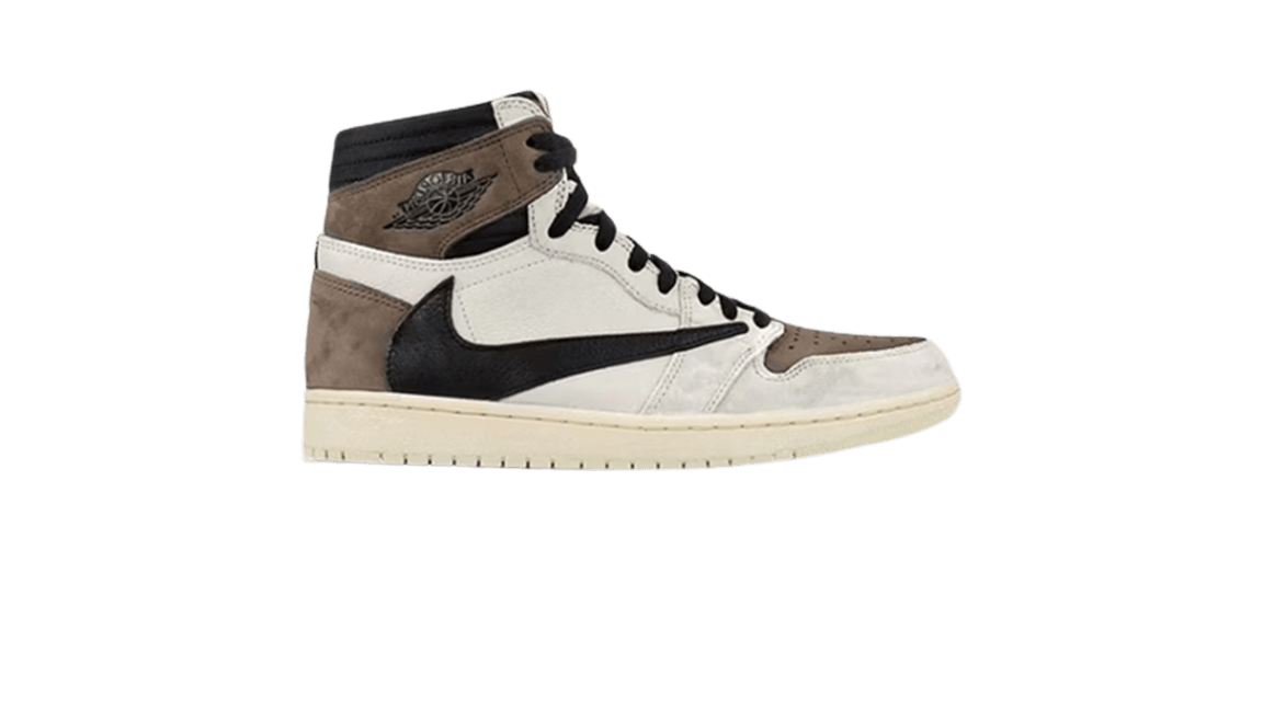 Travis Scott x Air Jordan 1 High Reverse Mocha Forty Four Sneaker