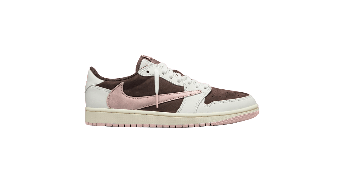 Travis Scott x Jordan 1 Low OG SP “Shy Pink” – Forty Four Sneaker Travis Scott x Jordan 1 Low OG SP “Shy Pink” – Forty Four Sneaker