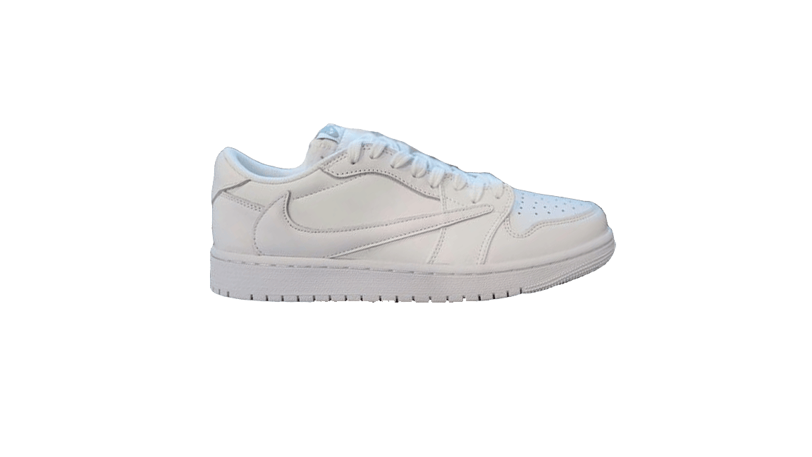 Travis Scott x Nike Air Jordan 1 Low White Party Forty Four Sneaker