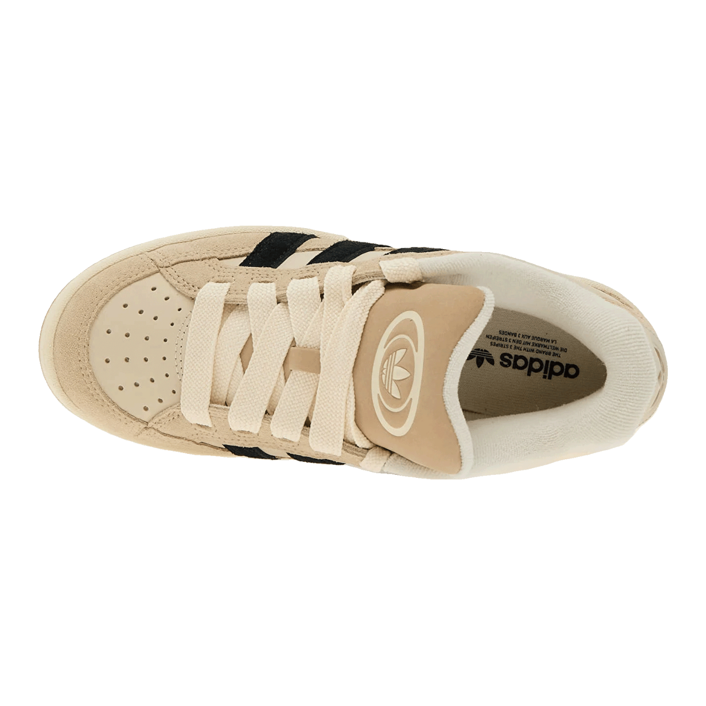 adidas Campus 00s Beta Camp Magic Beige Active Purple Wonder White (W) Oben