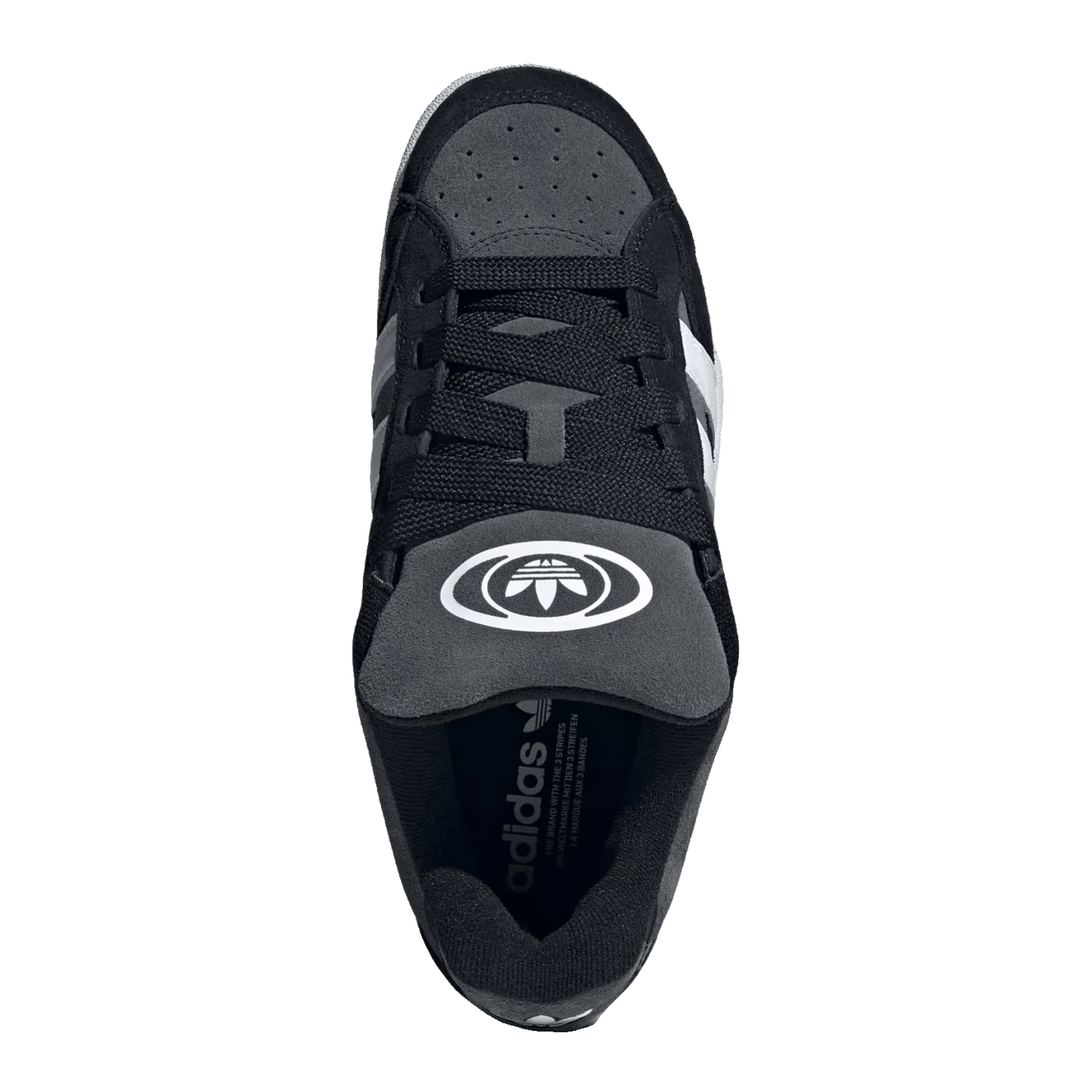 adidas Campus 00s Beta Carbon Cloud White Oben