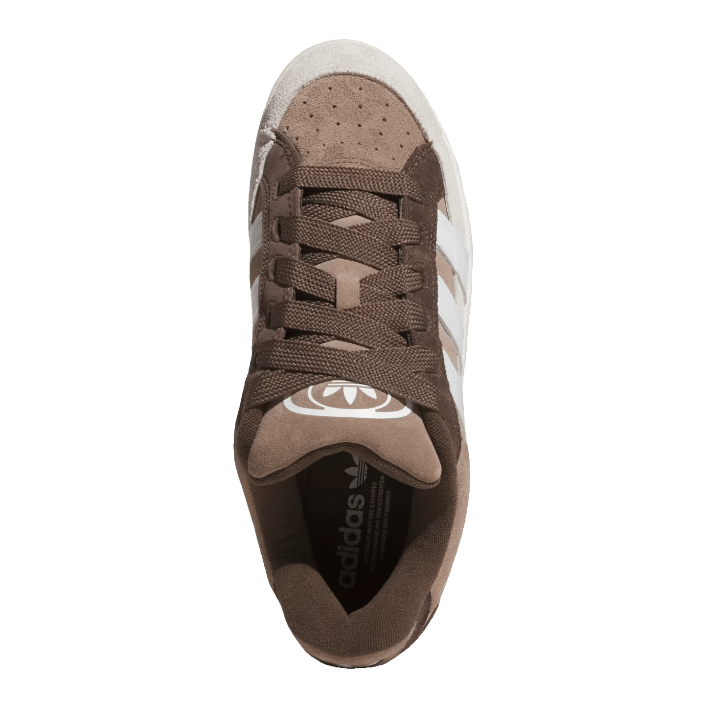 adidas Campus 00s Beta Earth Strata Cloud White Brown Oben