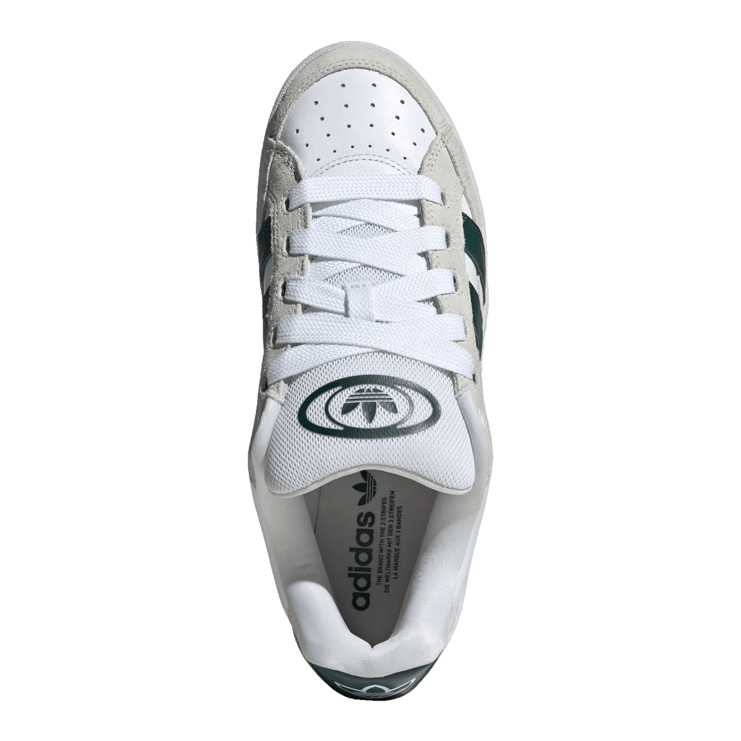 adidas Campus 00s Beta White Collegiate Green Oben