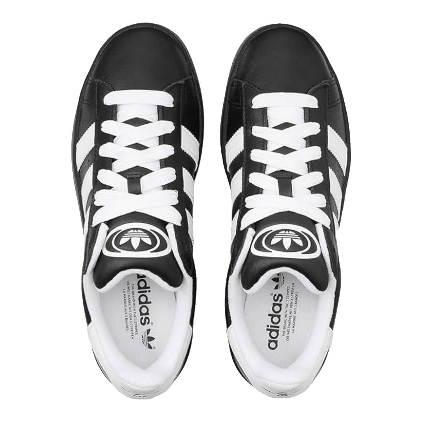 adidas Campus 00s Core Black Cloud White Gum Oben