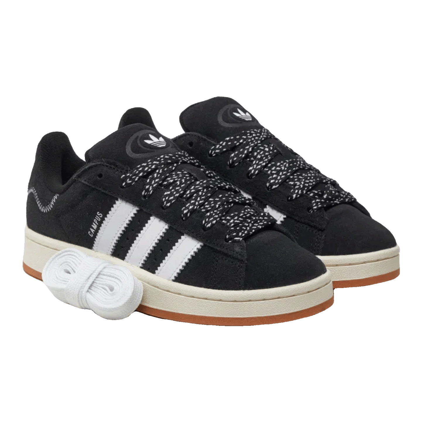 adidas Campus 00s Core Black Cloud White (W) Side