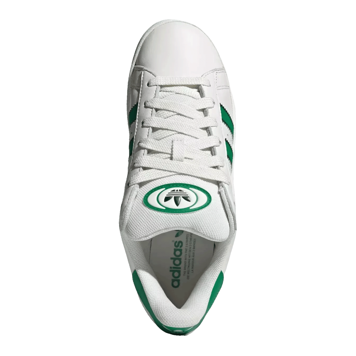 adidas Campus 00s Core White Green Oben