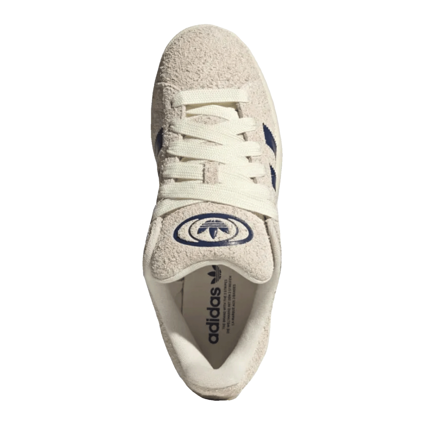 adidas Campus 00s Cream White Dark Blue Oben