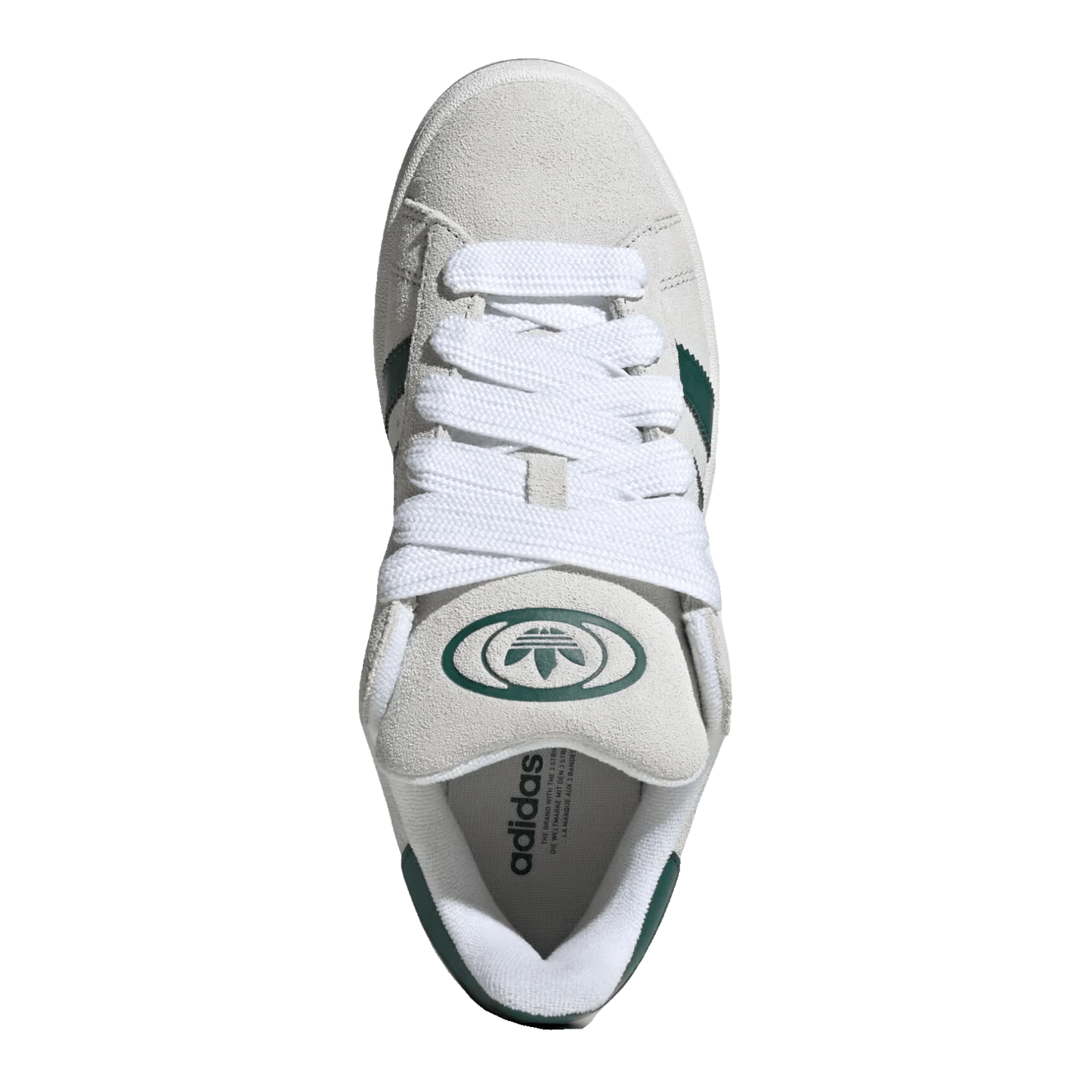 adidas Campus 00s Crystal White Collegiate Green (W) Oben