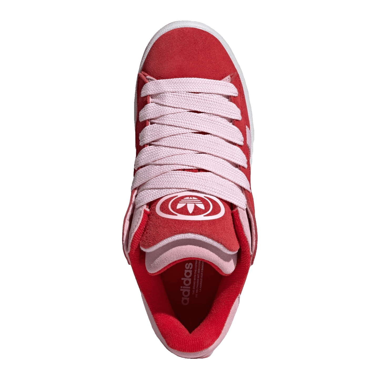 adidas Campus Double 00s Better Scarlet Pink White (W) Oben