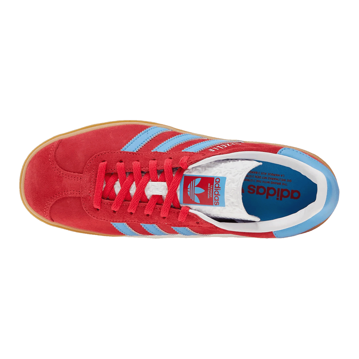adidas Gazelle Bold Active Pink Blue Burst (W) Oben