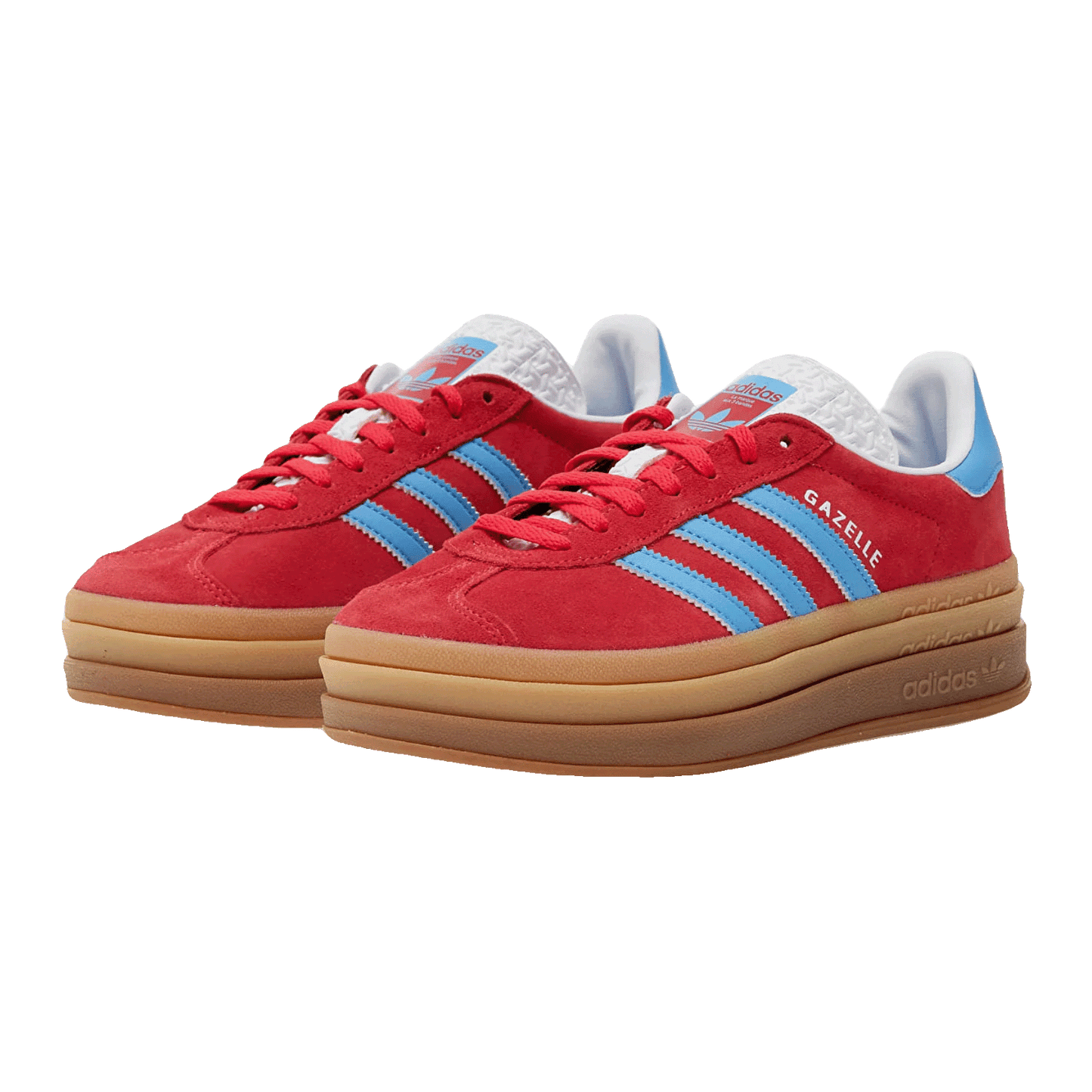 adidas Gazelle Bold Active Pink Blue Burst (W) Side