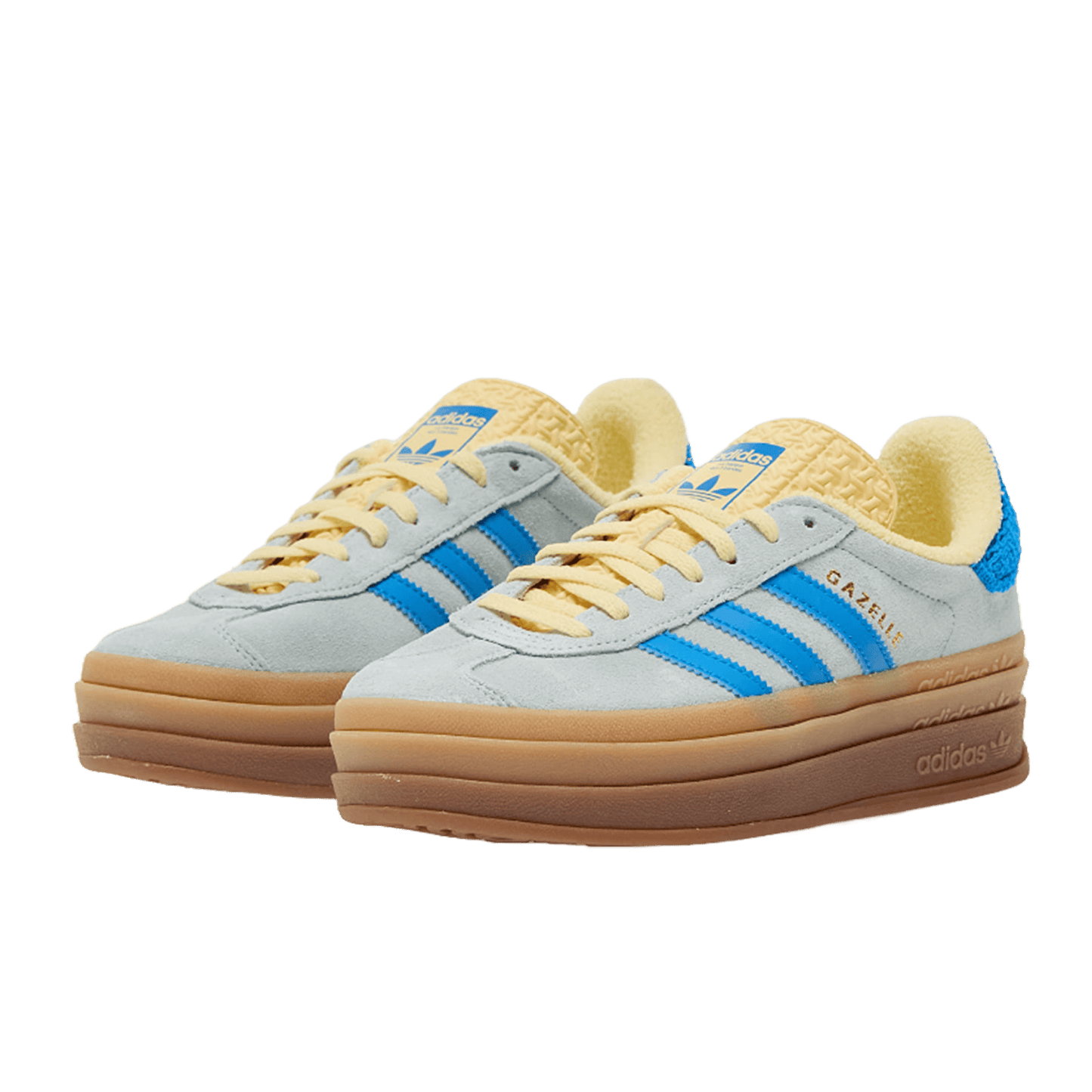 adidas Gazelle Bold Almost Blue Yellow (W)