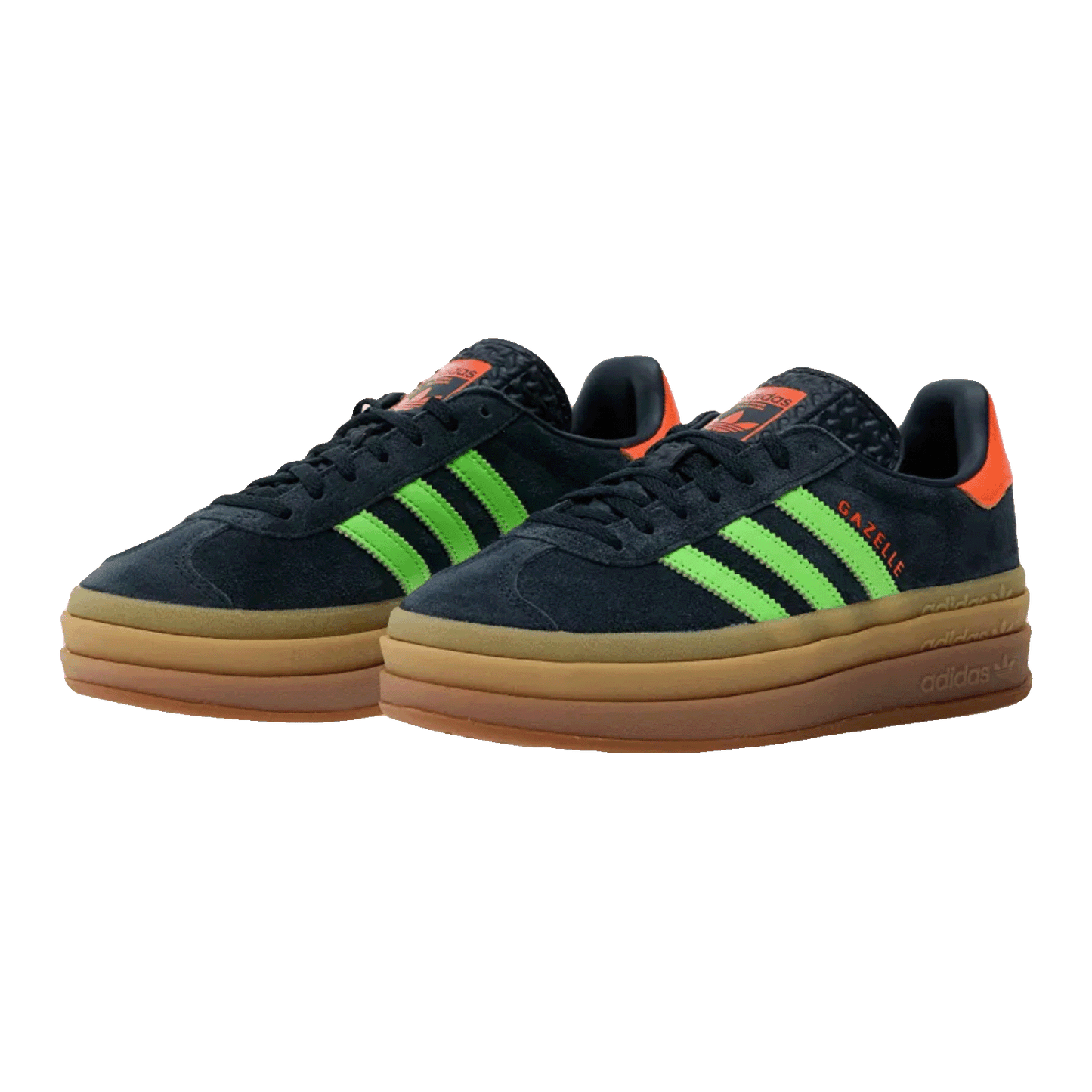 adidas Gazelle Bold Aurora Ink Solar Orange (W) Side