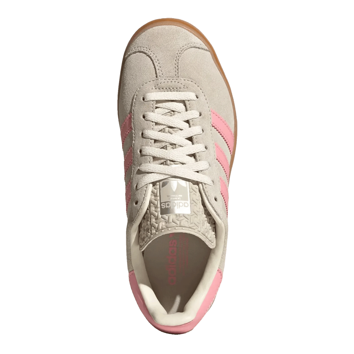 adidas Gazelle Bold Beige Semi Pink Spark (GS) Oben