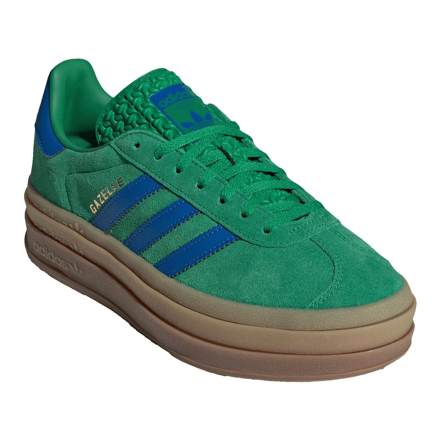 adidas Gazelle Bold Blue Green (W) Side