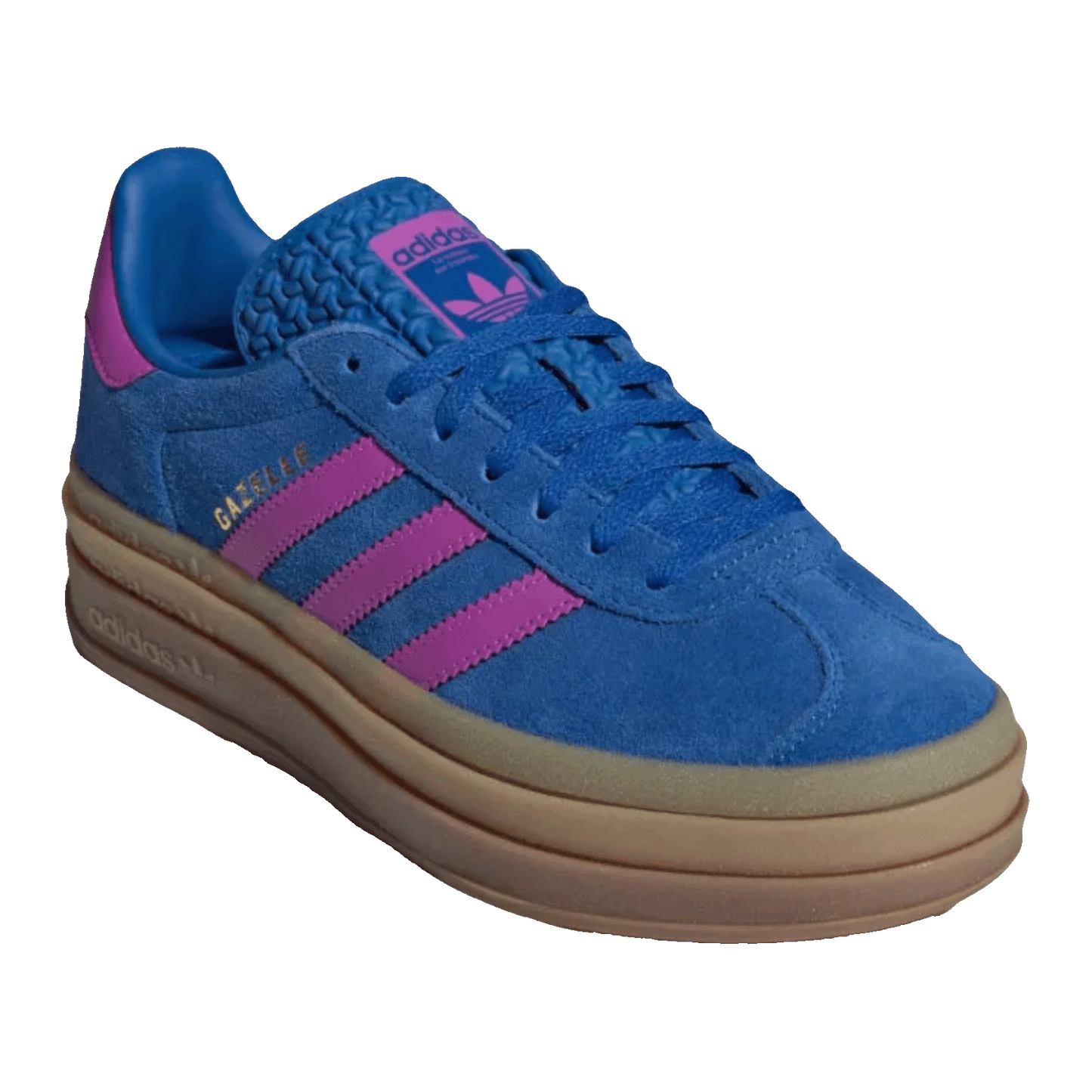 adidas Gazelle Bold Bold Blue Lucid Pink (W) Side
