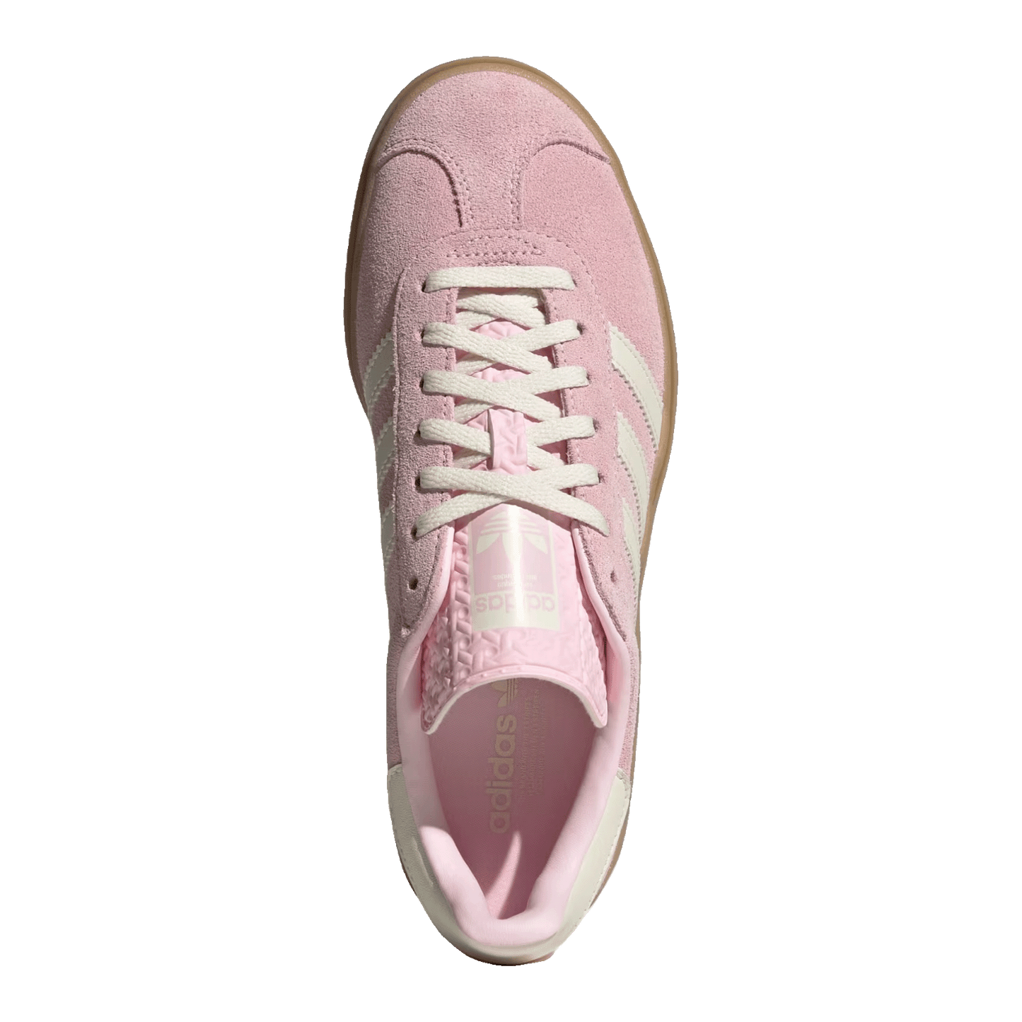 adidas Gazelle Bold Clear Pink Cream White (W) Oben