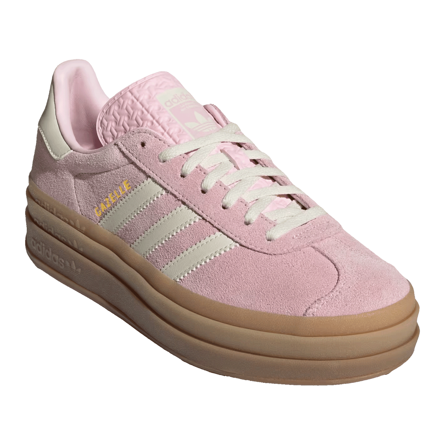 adidas Gazelle Bold Clear Pink Cream White (W) Side