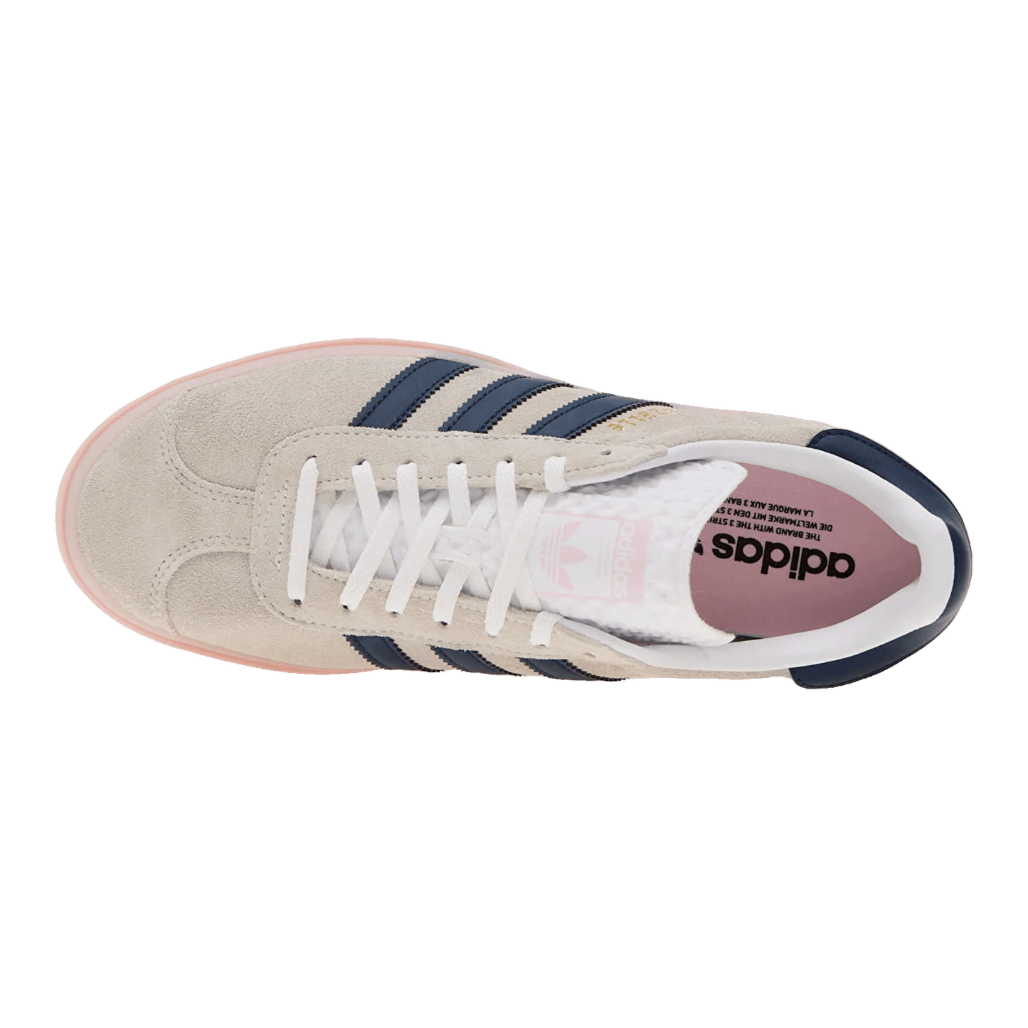 adidas Gazelle Bold Clear Pink Night Indigo (W) Oben