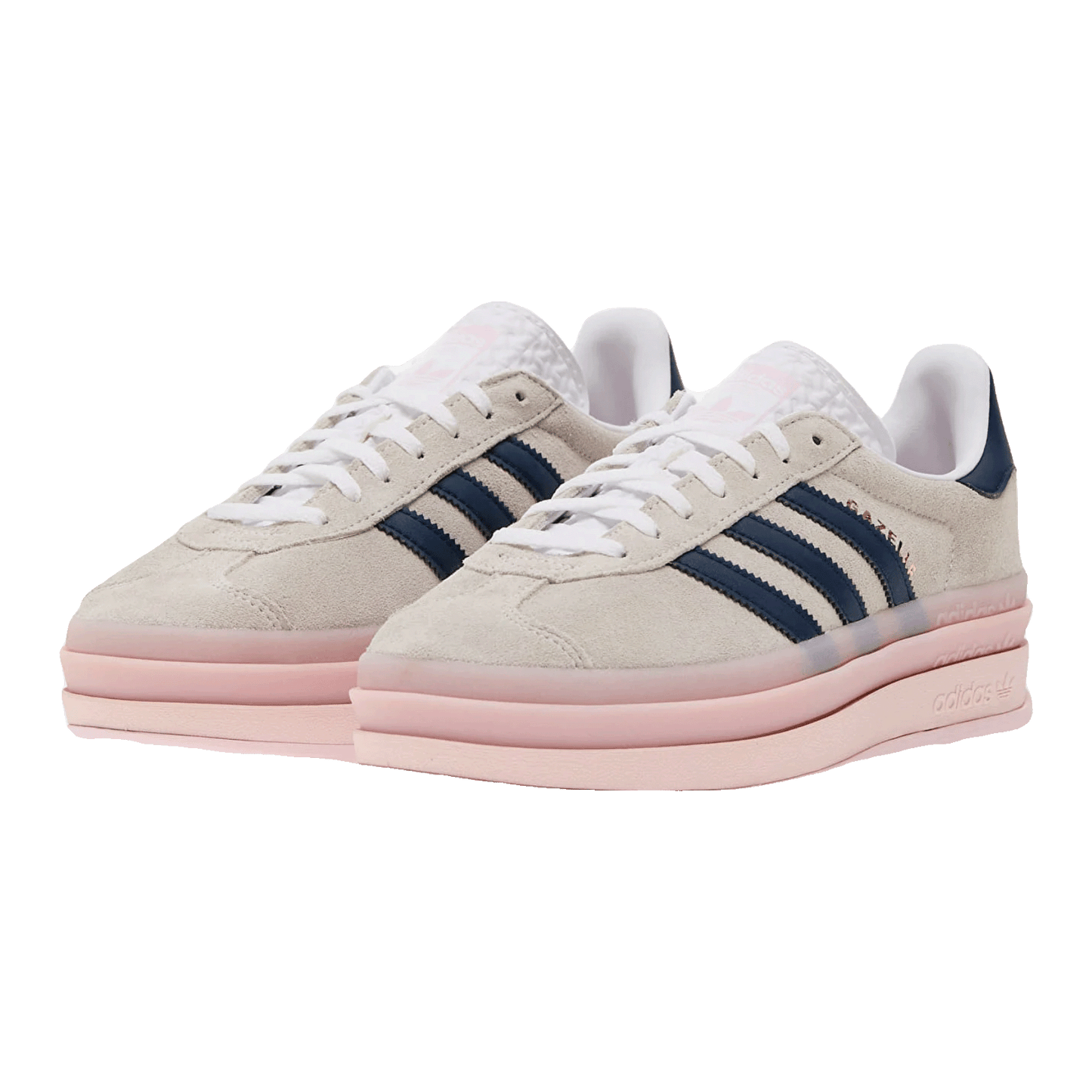 adidas Gazelle Bold Clear Pink Night Indigo (W) Side