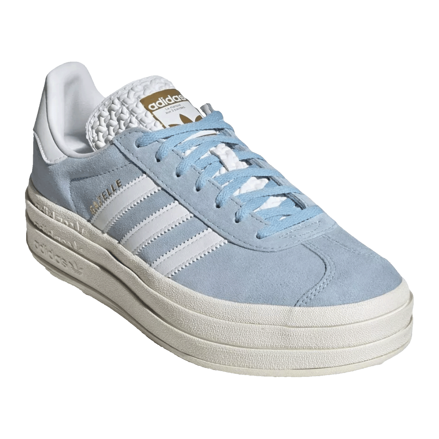 adidas Gazelle Bold Clear Sky Cream (W) Side