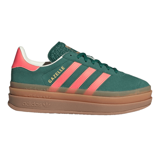 adidas Gazelle Bold Collegiate Green Signal Coral Cream White (GS)