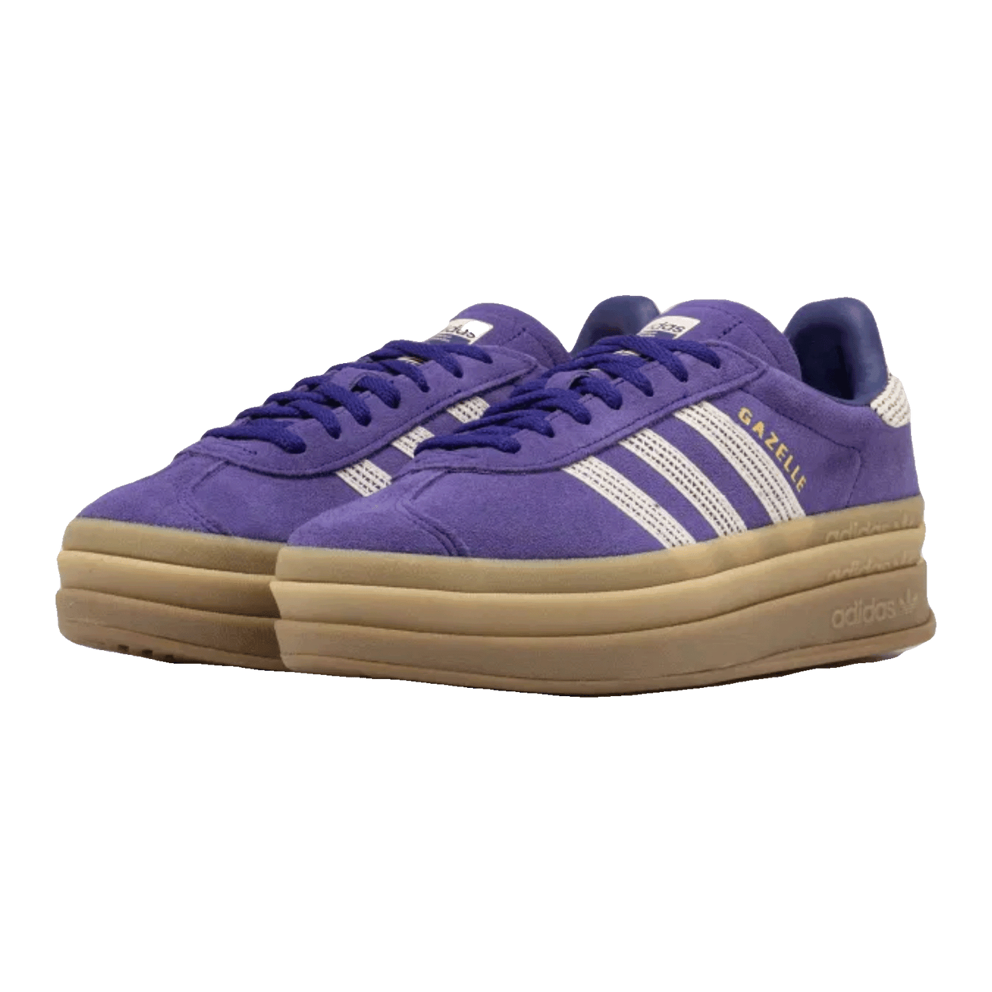 adidas Gazelle Bold Collegiate Purple Wonder White (W) Side