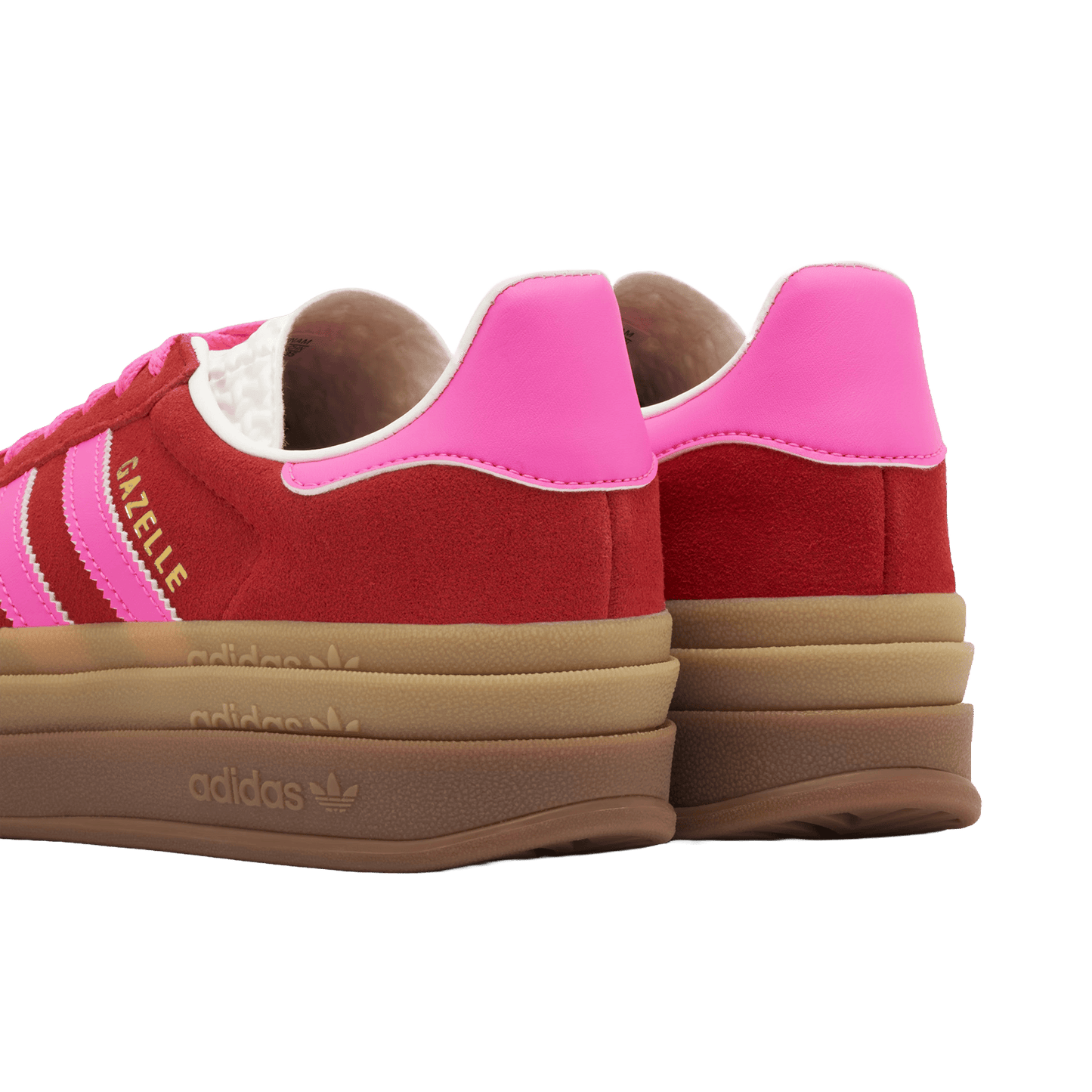 adidas Gazelle Bold Collegiate Red Lucid Pink (W) Back