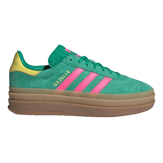 adidas Gazelle Bold Court Green Lucid Pink (W)