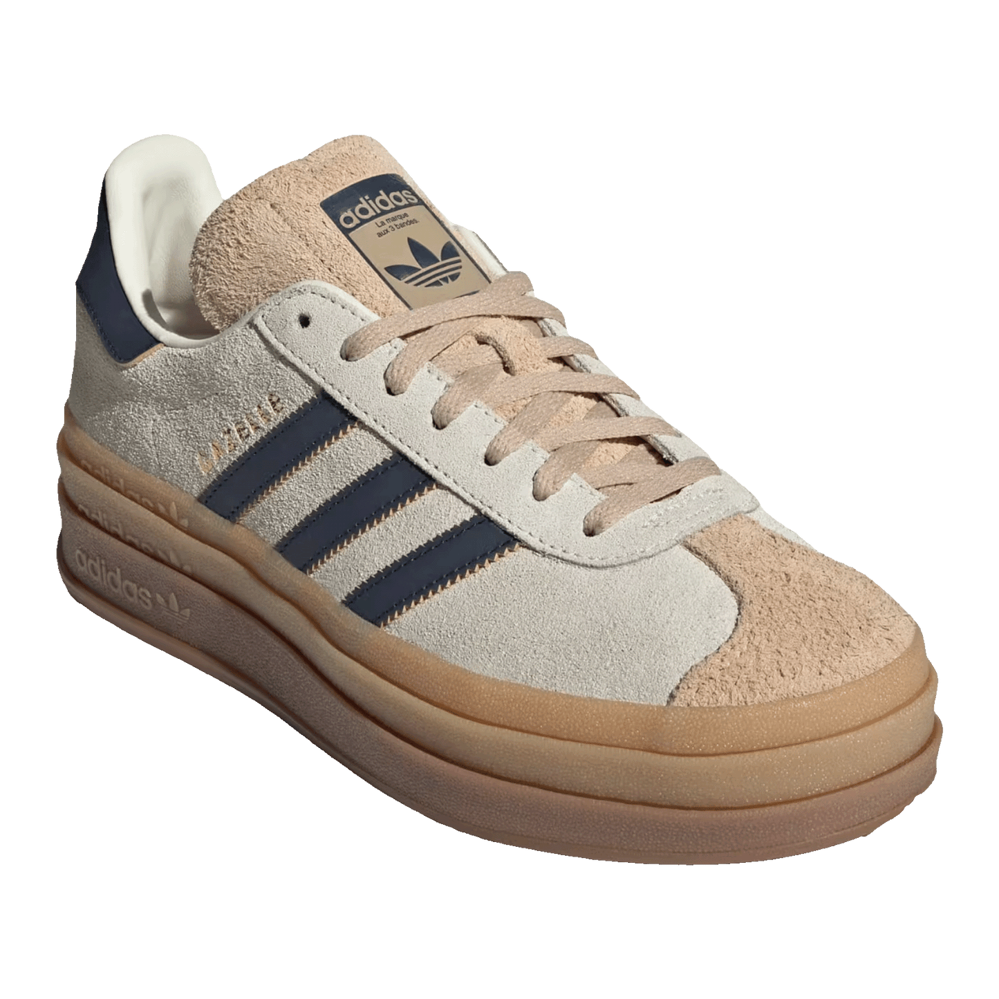 adidas Gazelle Bold Cream Night Indigo (W) Side
