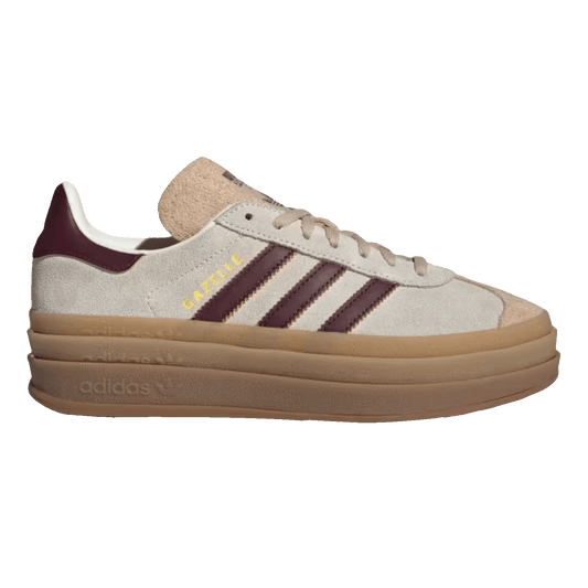 adidas Gazelle Bold Cream White Maroon (W)