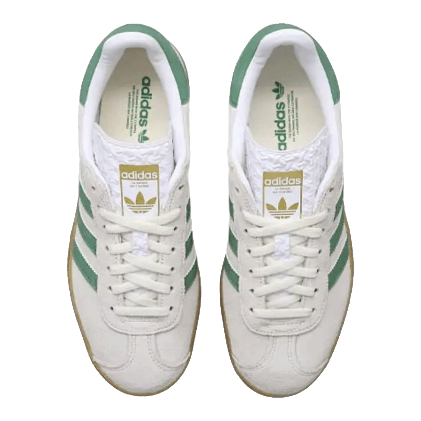 adidas Gazelle Bold Off White Preloved Green (W) Oben