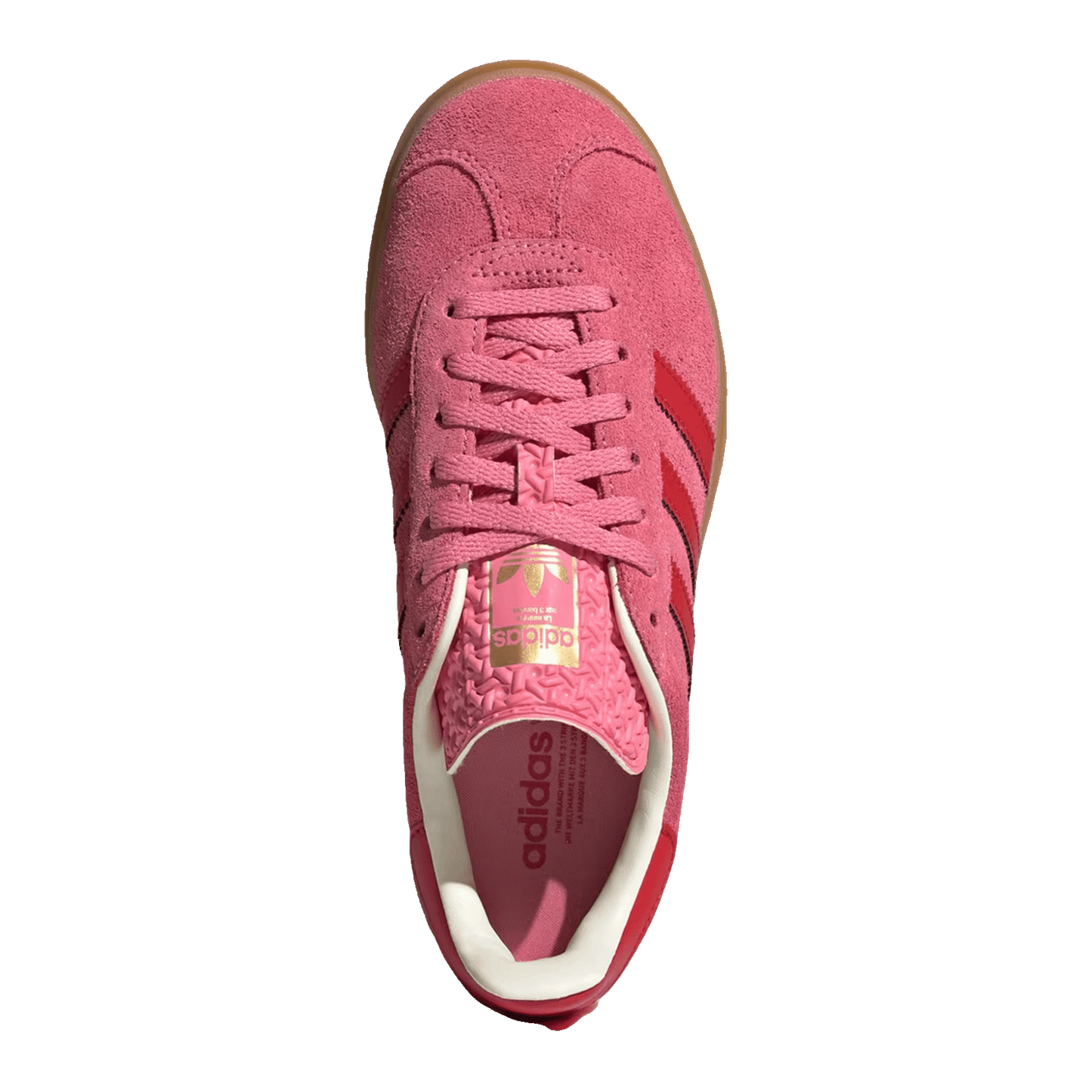 adidas Gazelle Bold Rose Tone Better Scarlet (GS) Oben