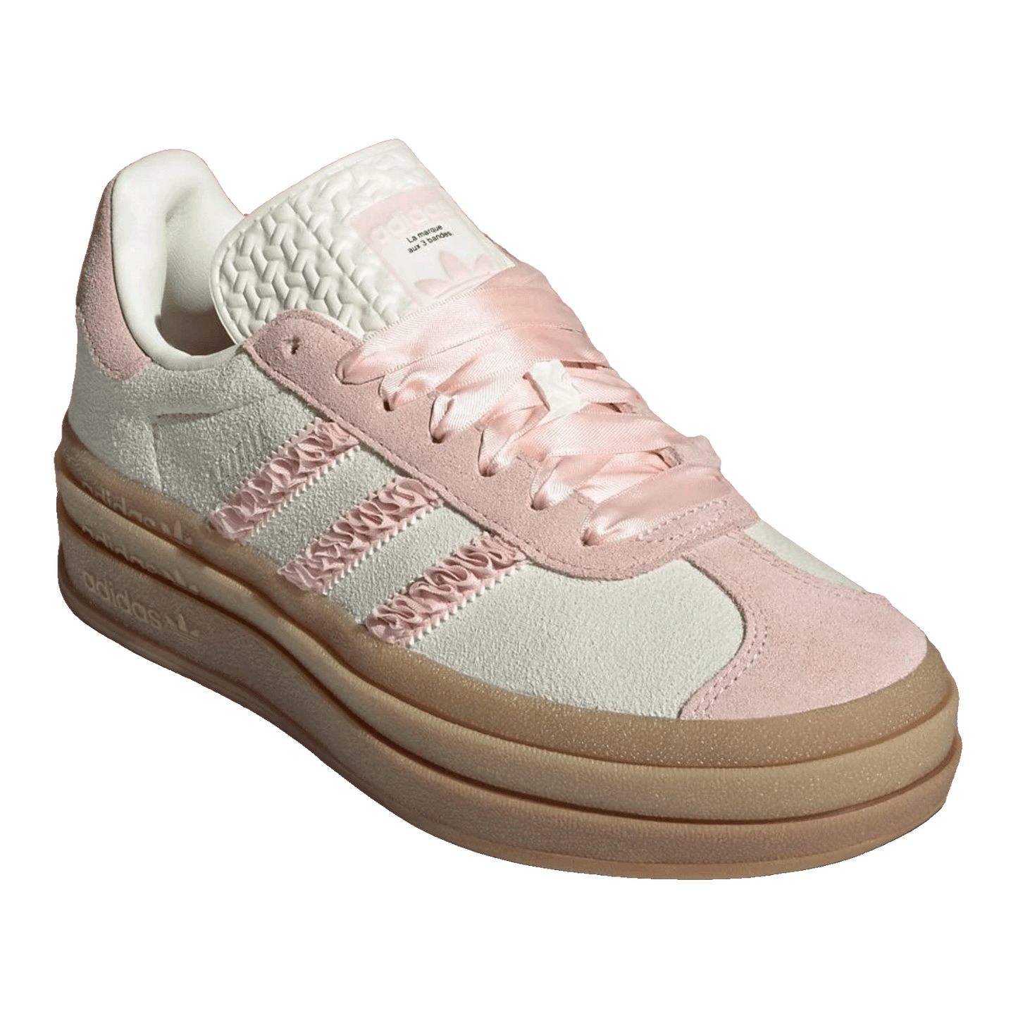 adidas Gazelle Bold Sandy Pink Ruffle (W) Side