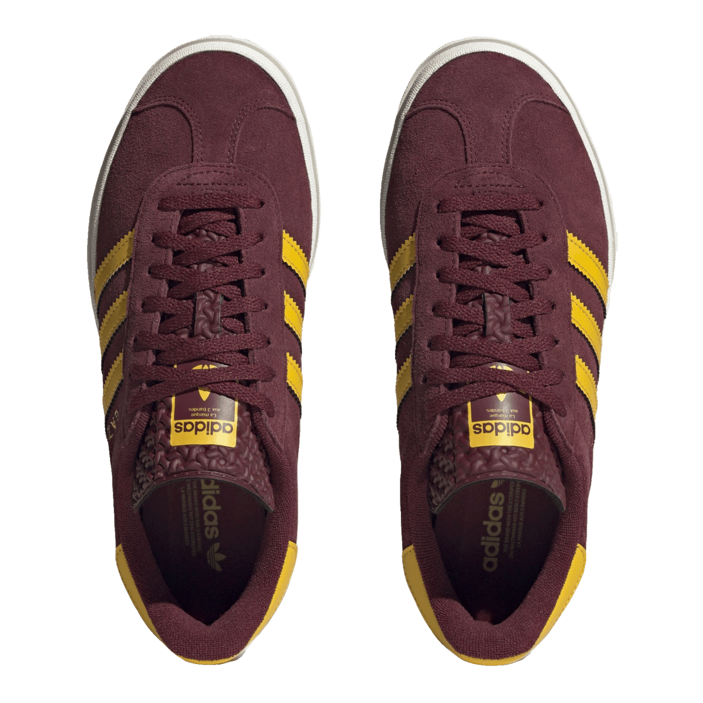 adidas Gazelle Bold Shadow Red Bold Gold (W) Oben