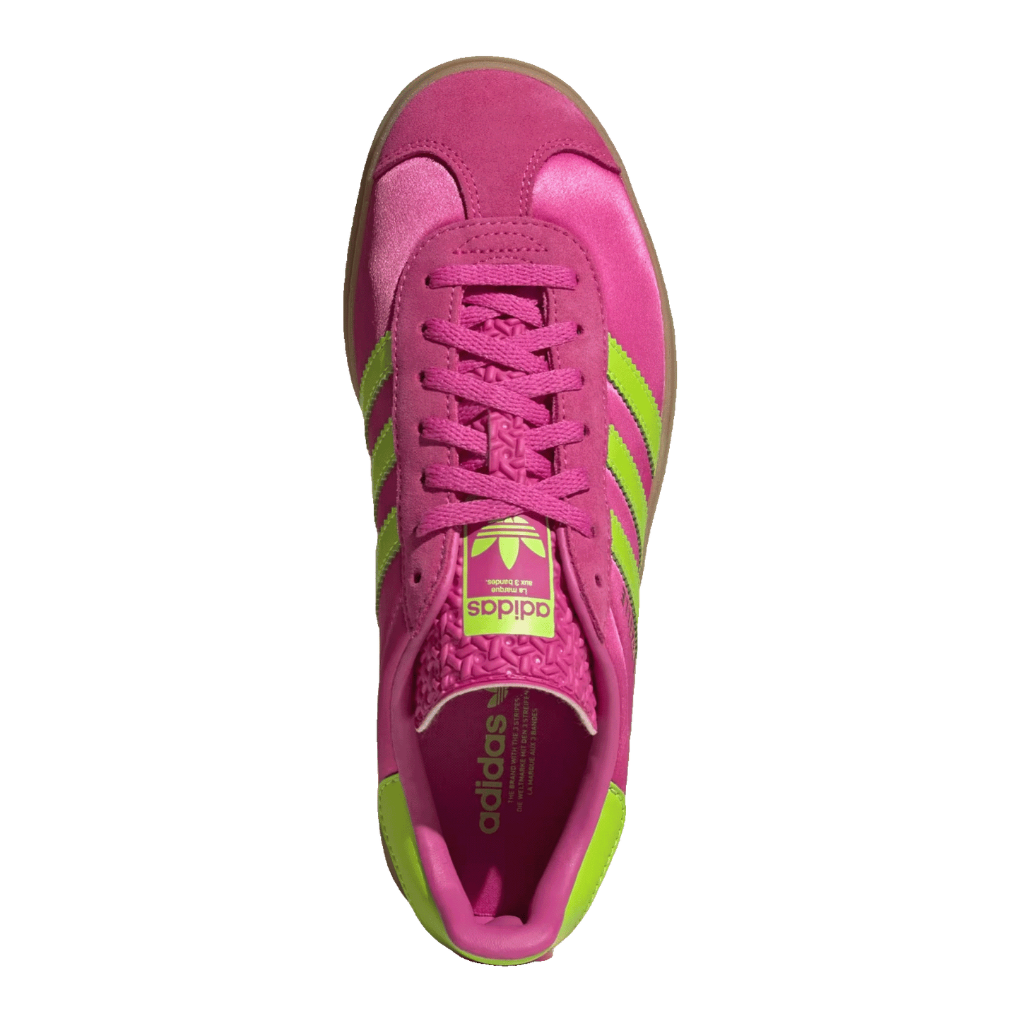 adidas Gazelle Bold Slime Fuchsia (W) Oben