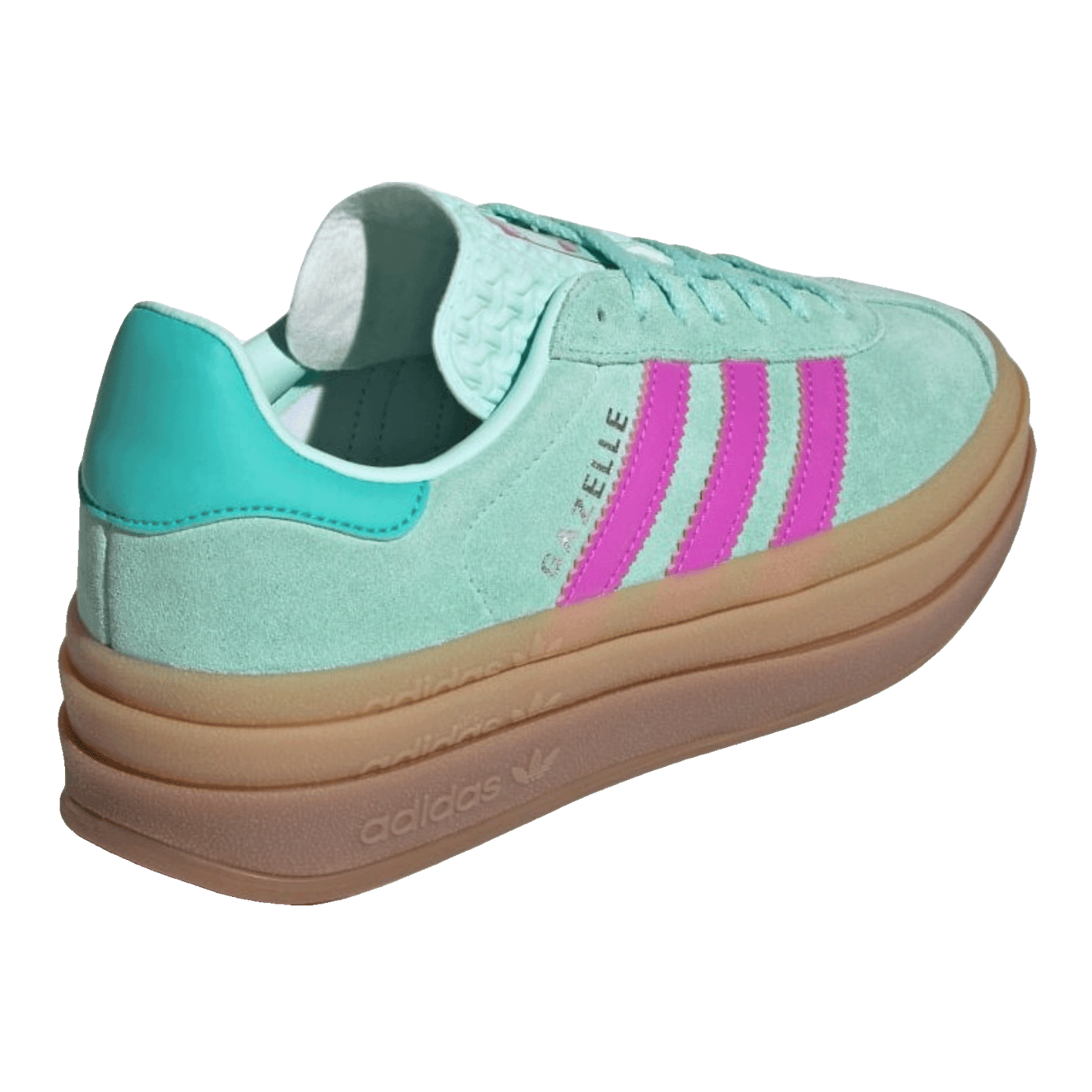 adidas Gazelle Bold Turqoise Pink (Kids) Back