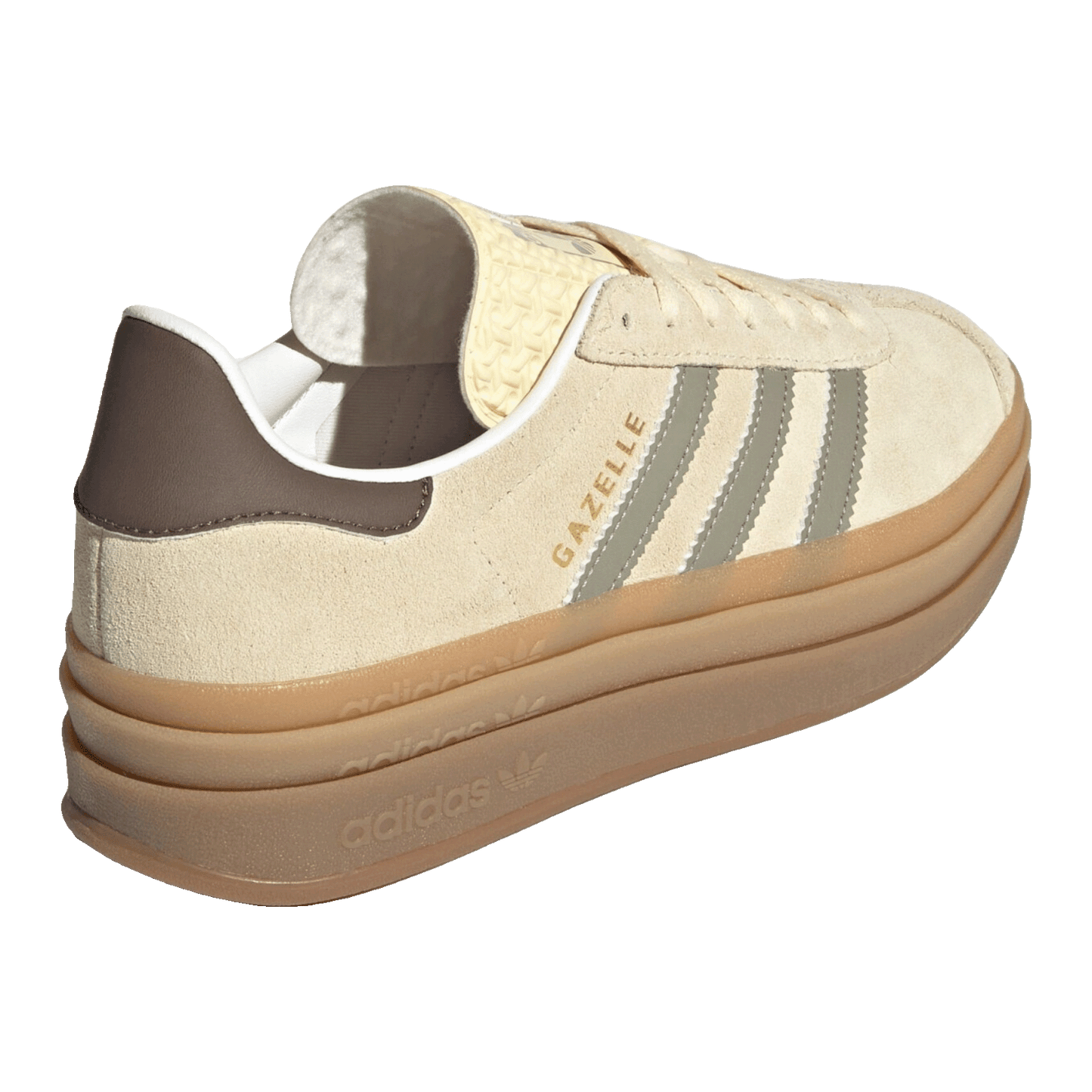 adidas Gazelle Bold Warm Vanilla Silver Pebble (W) Back