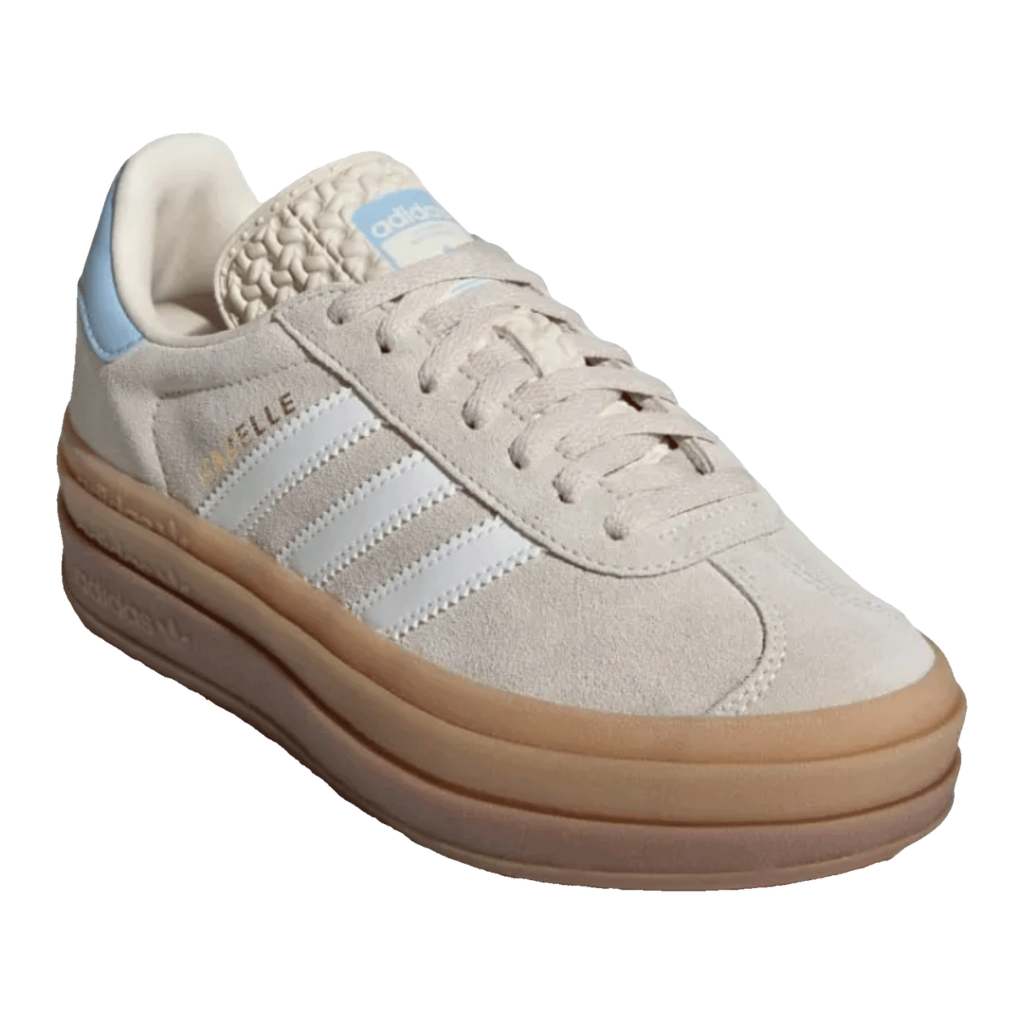 adidas Gazelle Bold Wonder White Clear Sky (Kids) Side