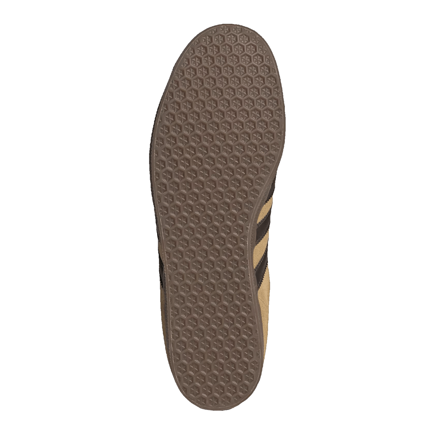 adidas Gazelle Golden Beige Dark Brown Gold Metallic Sohle JR6287