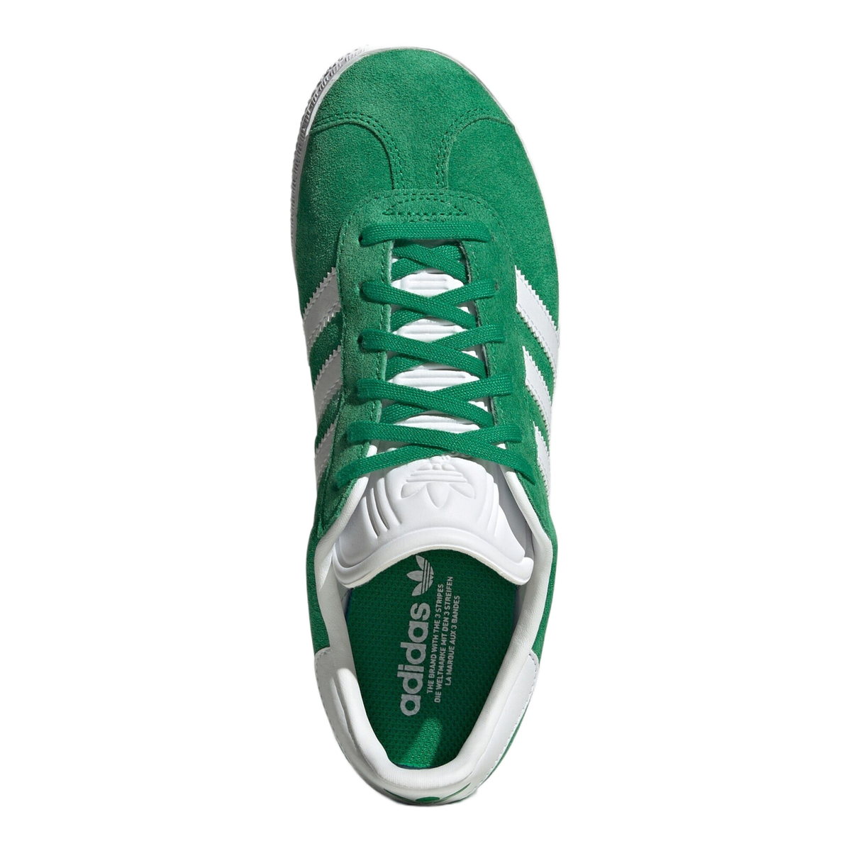 adidas Gazelle Green/White/Gold Metallic Oben BB5477
