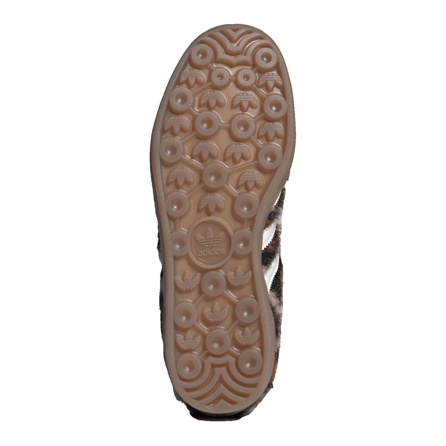 adidas Gazelle Indoor atmos Pink Trinity Leopard Warm Sand (W) Sohle