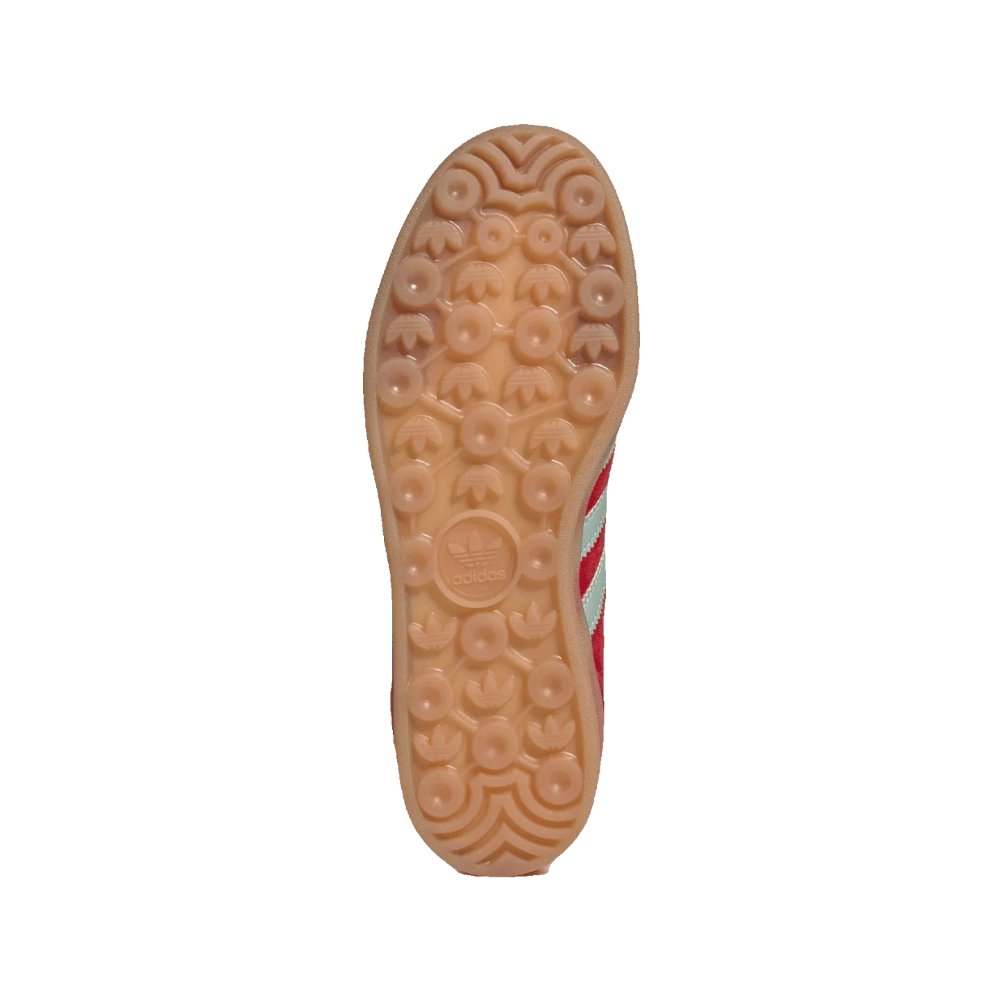 adidas Gazelle Indoor Better Scarlet Hazy Green (W) Sohle