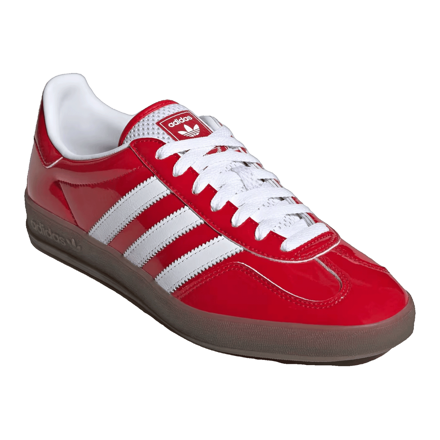 adidas Gazelle Indoor Better Scarlet Patent Leather Side