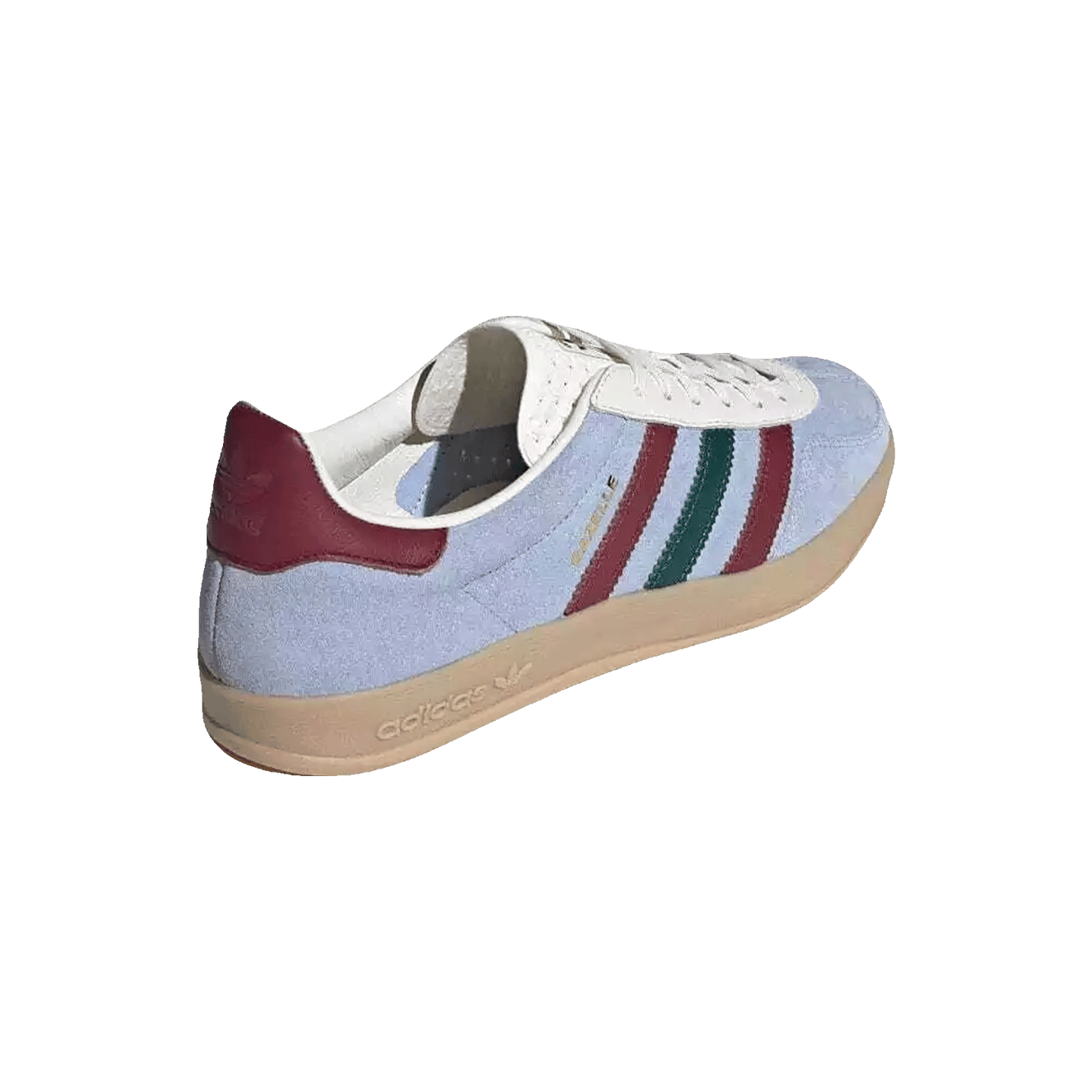 adidas Gazelle Indoor Blue Dawn Collegiate Burgundy Back